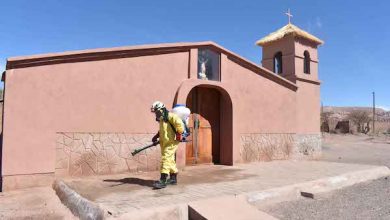 Photo of Codelco junto a Bomberos llevan sanitización a Ayllus y juntas de vecinos de Atacama La Grande