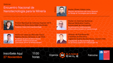 Photo of Con el patrocinio del Ministerio de Minería Nano2 Chile prepara  encuentro nacional de Nanotecnología para la Minería