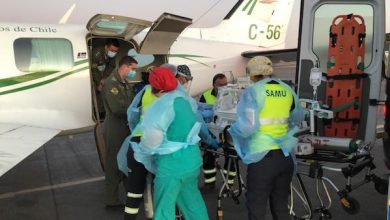 Photo of Con apoyo de carabineros trasladan urgente a bebé prematuro de Calama a Antofagasta
