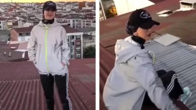 Photo of Murió la tiktoker Kubra Dogan a los 23 años tras caer al vacío mientras grababa un video