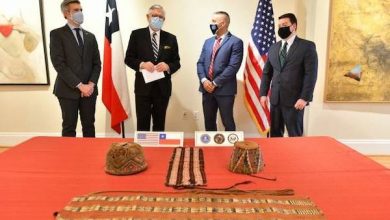 Photo of Estados Unidos devolvió a Chile bienes patrimoniales que iban a ser subastados en casa de remates