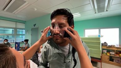 Photo of Servicio de Medicina Física y Rehabilitación fabricó una innovadora órtesis facial