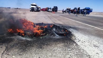Photo of Camioneros de Calama en paro