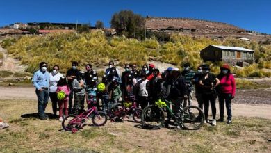 Photo of Voluntariado de El Abra llega a Caspana con donación de bicicletas  para escuela de la comunidad