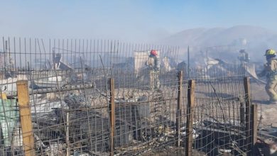 Photo of 20 familias afectadas por dantesco incendio en toma Quebrada de Quetena