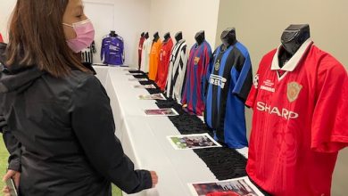 Photo of Históricos ejemplares de fútbol son exhibidos a la ciudadanía en el “Museo de la Camiseta”