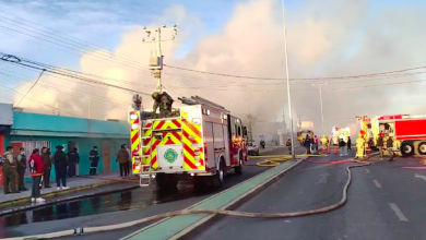 Photo of 4 casas y un local comercial afectadas por incendio en la O´  Higgins