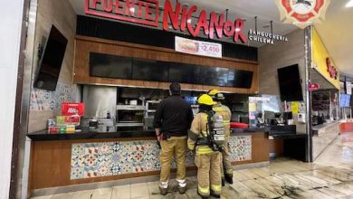 Photo of Inflamación de cocina en restaurant del Mall Plaza Calama