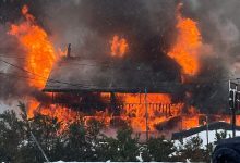 Photo of Dantesco incendio de hotel Marina de  Fuy