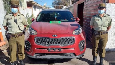 Photo of Carabineros recupera vehículo robado en patrullaje por el centro de Calama