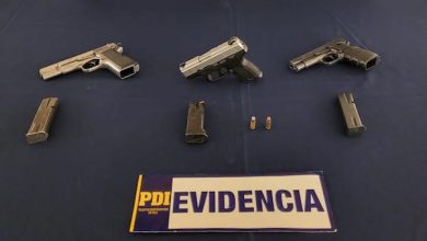 Photo of PDI detiene a tres personas que mantenían armas de fuego al interior de un vehículo