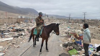 Photo of Carabineros refuerza presencia policial con patrullajes montados en sector de ex vertedero