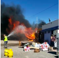 Photo of Incendio destruye conocida posada de ruta CH25