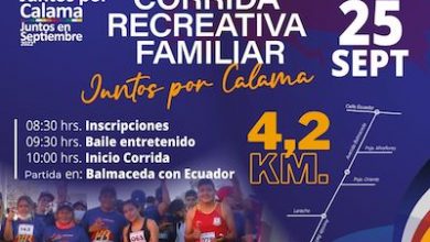 Photo of Este domingo habrá gran corrida recreativa y familiar en Calama