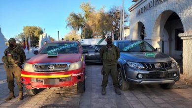Photo of Carabineros de San Pedro de Atacama recupera 3 vehículos en sólo 24 horas