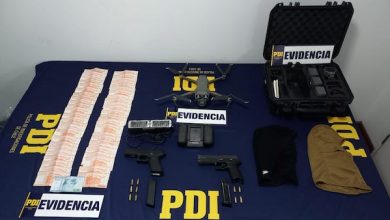 Photo of PDI detiene a tres sujetos que transitaban con dos armas y munición en Calama
