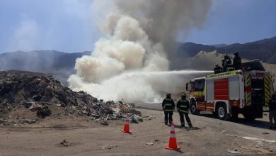 Photo of Labor conjunta de la DPR, Bienes Nacionales y Bomberos logró controlar focos de fuego en el sector norte de Antofagasta
