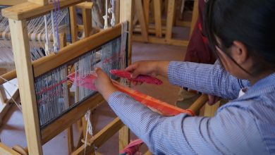 Photo of Estudiantes de Lasana rescatan técnicas de tejido en telar con Fondo Escolar de El Abra