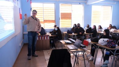 Photo of Profesionales de Ministro Hales realizan charla motivacional a estudiantes del liceo Jorge Alesandri