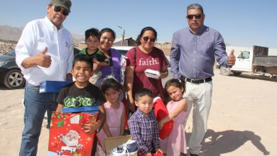 Photo of Trabajadores de Minera El Abra celebraron fiesta navideña junto a niños y niñas de la comunidad de Quetena