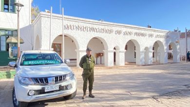 Photo of Carabineros San Pedro de Atacama recupera vehículo robado en Santiago