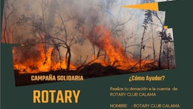 Photo of Campaña Rotary Ayuda al Sur recaudó fondos para afectados de incendios forestales