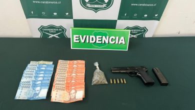 Photo of Carabineros del OS7 sorprende venta de un arma de fuego en el sector del puerto seco