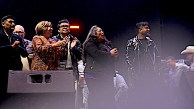 Photo of 15 mil calameños cantaron el Feliz Cumpleaños 144 de Calama