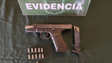 Photo of Detienen a sujeto por mantener arma de fuego y municiones de 8 y 9 milímetros