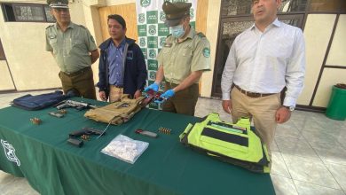 Photo of Armas de alto calibre y droga decomisó OS7 carabineros