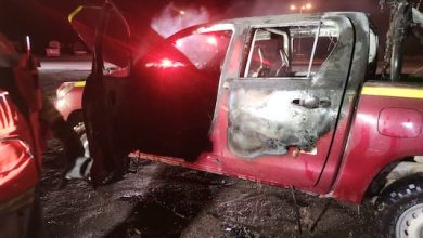 Photo of Se Quema camioneta contratista