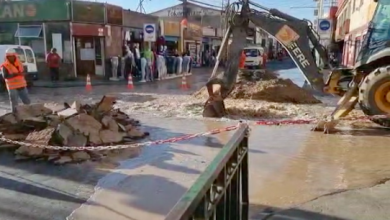 Photo of Rotura de matriz provoca inundación en centro de Calama