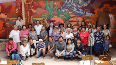 Photo of Club del Adulto Mayor Simón Benítez inauguraron mural participativo con su historia y su visión de la comuna