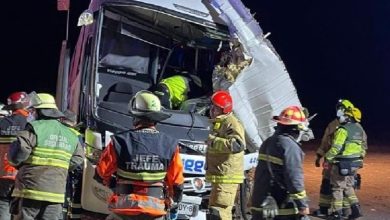 Photo of Un muerto y 4 heridos de choque de bus Viggo con camión