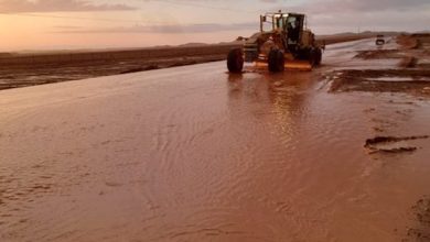 Photo of Lluvia corta ruta 25 «Ruta del Loa»