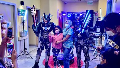 Photo of Fiesta Oncofluor llegó hasta la Unidad de Pediatría del Hospital de Calama