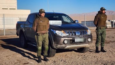Photo of Carabineros recupera camioneta robada en Estación Central: 2 detenidos