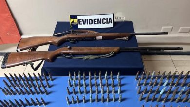 Photo of PDI recupera una escopeta, un fusil y munición de guerra desde un domicilio en Calama