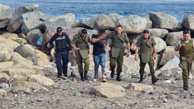 Photo of Delincuente quería escapar de carabineros lanzándose al mar