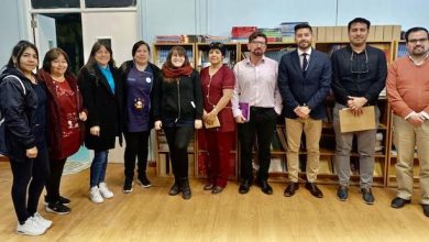 Photo of María Elena recibe al equipo del Servicio Local de Educación Pública Licancabur