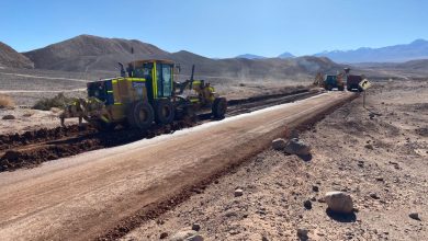Photo of Vialidad inició conservación vial en turística Ruta B-245 entre San Pedro de Atacama y el sector de Guatín