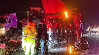 Photo of Camión cargado con verduras volcó en 5 norte pasado Oasis