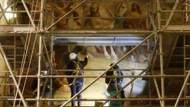 Photo of Cuadro del Salón de Honor: entregan trabajos de restauración