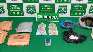 Photo of Carabineros neutraliza punto de venta de drogas en campamento