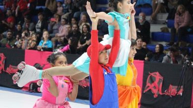 Photo of A estadio lleno se realizó el Open Nacional e Internacional de Patinaje Artístico en Calama