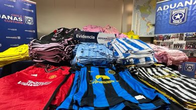 Photo of Incautan 2.770 camisetas de fútbol falsas de reconocidas marcas y equipos internacionales