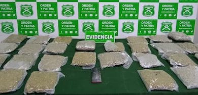 Photo of Carabineros interceptan más de 121 millones de pesos en droga