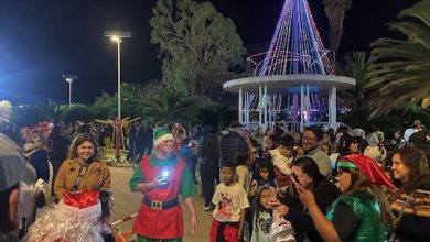 Photo of El Salvador encendió el árbol navideño más grande de Atacama