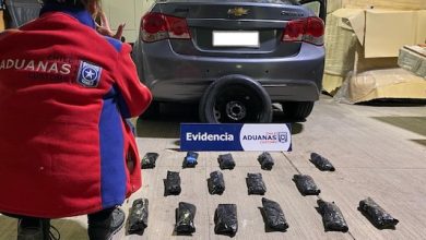 Photo of Aduana de Arica incauta más de 5 kilos de ketamina ocultos bajo rueda de repuesto