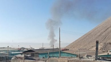 Photo of Incendio en vertedero industrial en Chuquicamata